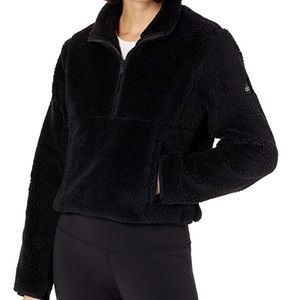 ALO Half zip sherpa sweater